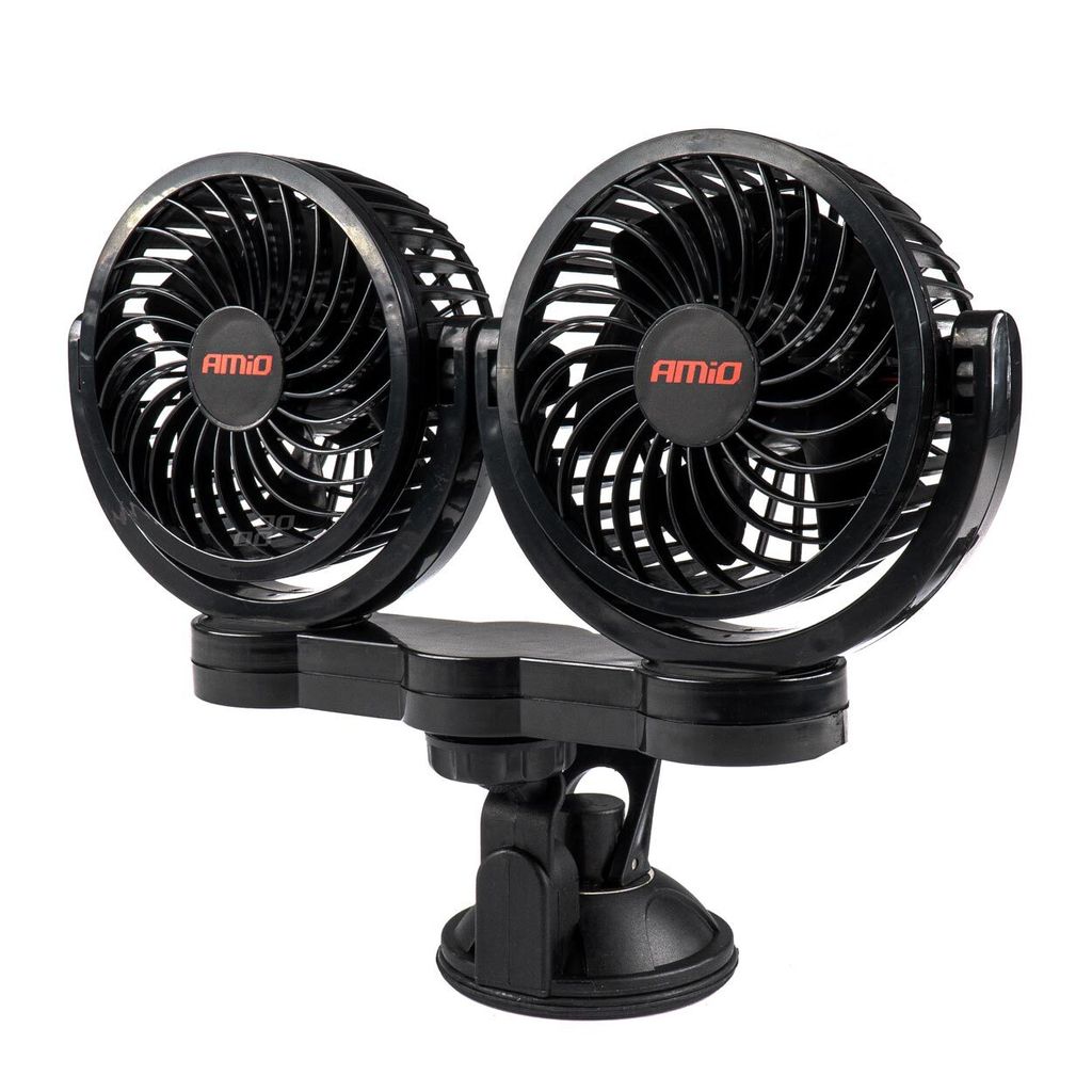 AMiO Tragbare Armaturenbrett-Ventilatoren 03010 Kunststoff