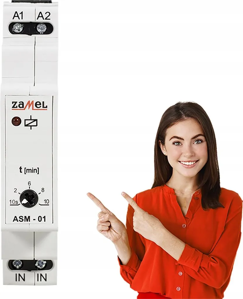 Automate d'éclairage escalier ASM-01/U - Temporisation réglable 240V - 7
