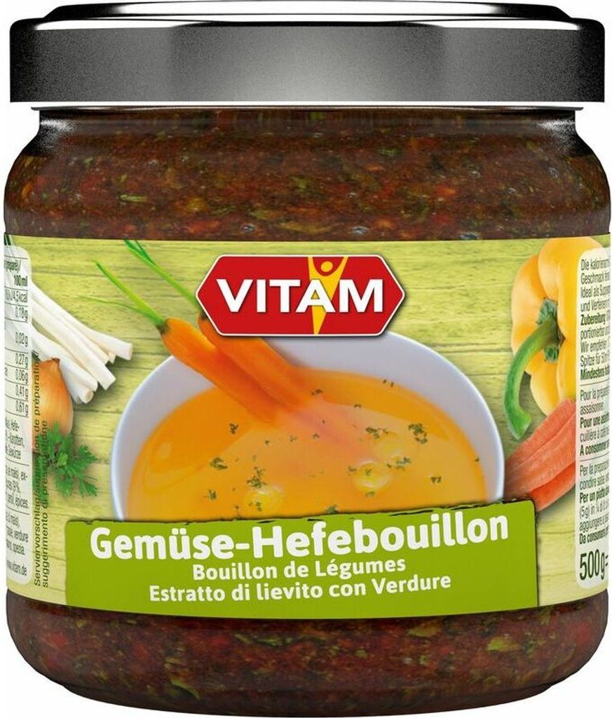 Vitam Gemüse-Hefebrühe - 500g Produktbild 