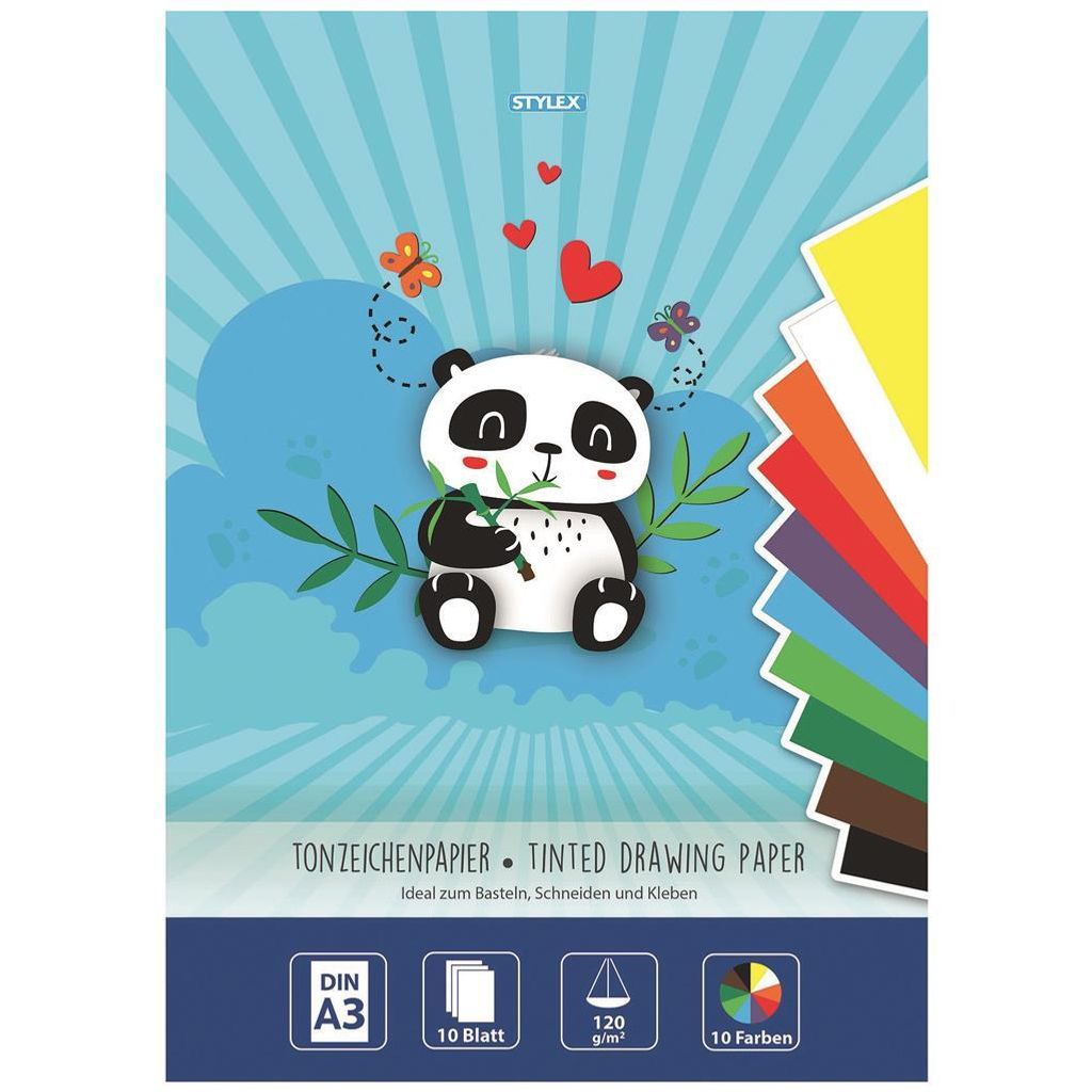 Tonzeichenpapier A3 10 Blatt Produktbild 