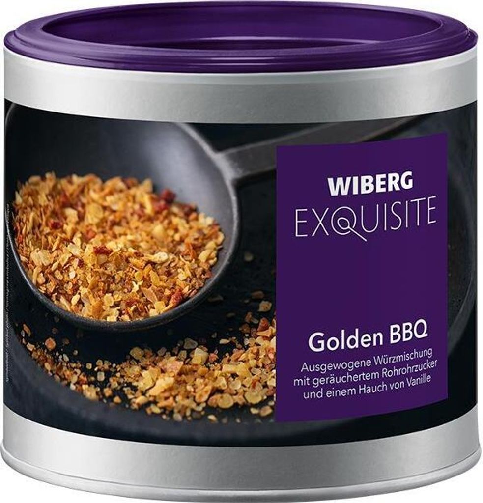 Wiberg-Golden BBQ ausgewogene Würzmischung 320g