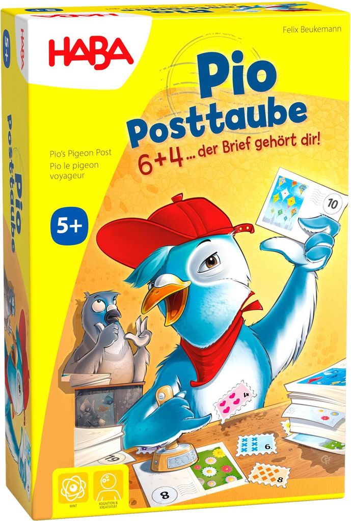 HABA Pio Posttaube, Kartenspiel, 5 Jahr(e), 10 min Produktbild 