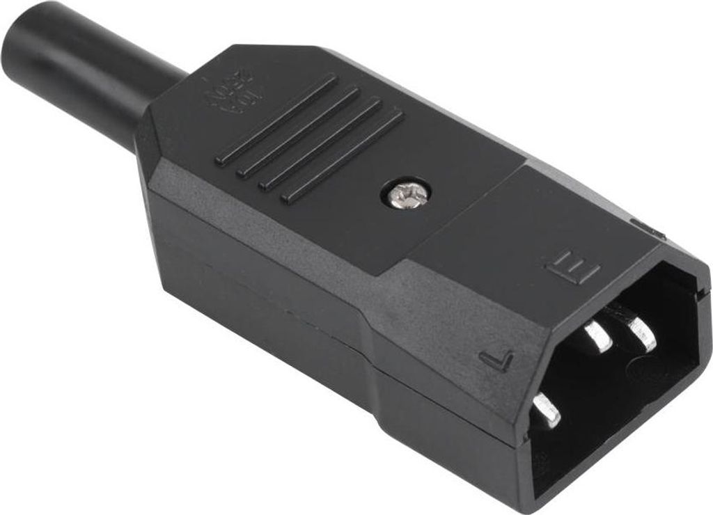 Wty0120 Wtyk Ac 3Pin Na Kabel Komputerowy Zdjęcie produktu 