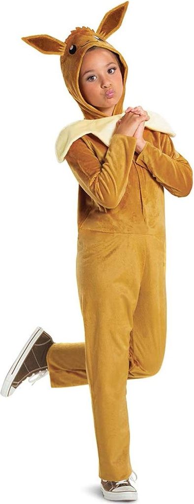 Pokemon Eevee karnevalový kostým hnedý prevlek 126-136 cm Obrázok produktu 