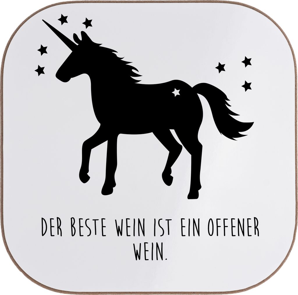 Mr. & Mrs. Panda Untersetzer für Gläser Der beste Wein Produktbild 