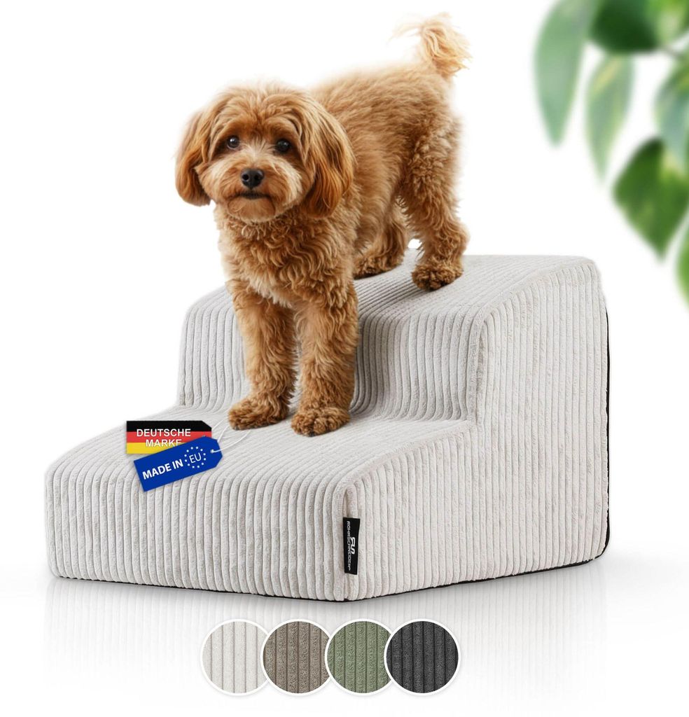 Escalier pour chiens de petite taille avec coupe-tube | Image du produit 