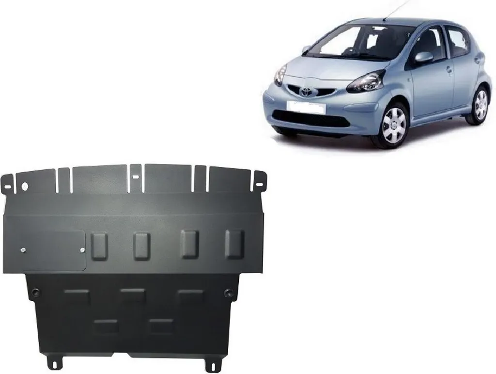 Protection sous moteur Toyota Aygo AB10 pour route et ville en acier