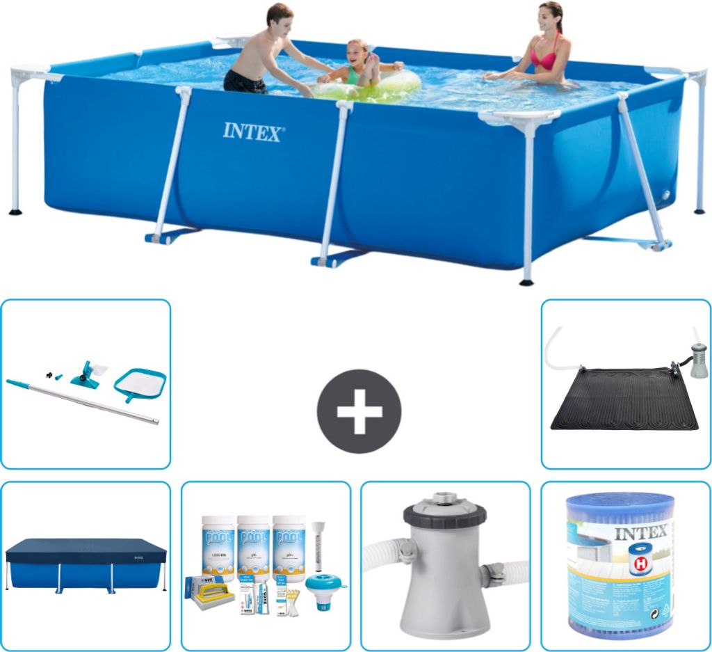 Bazén Intex s obdélníkovým rámem - 300 x 200 x 75 cm - Obrázek produktu
