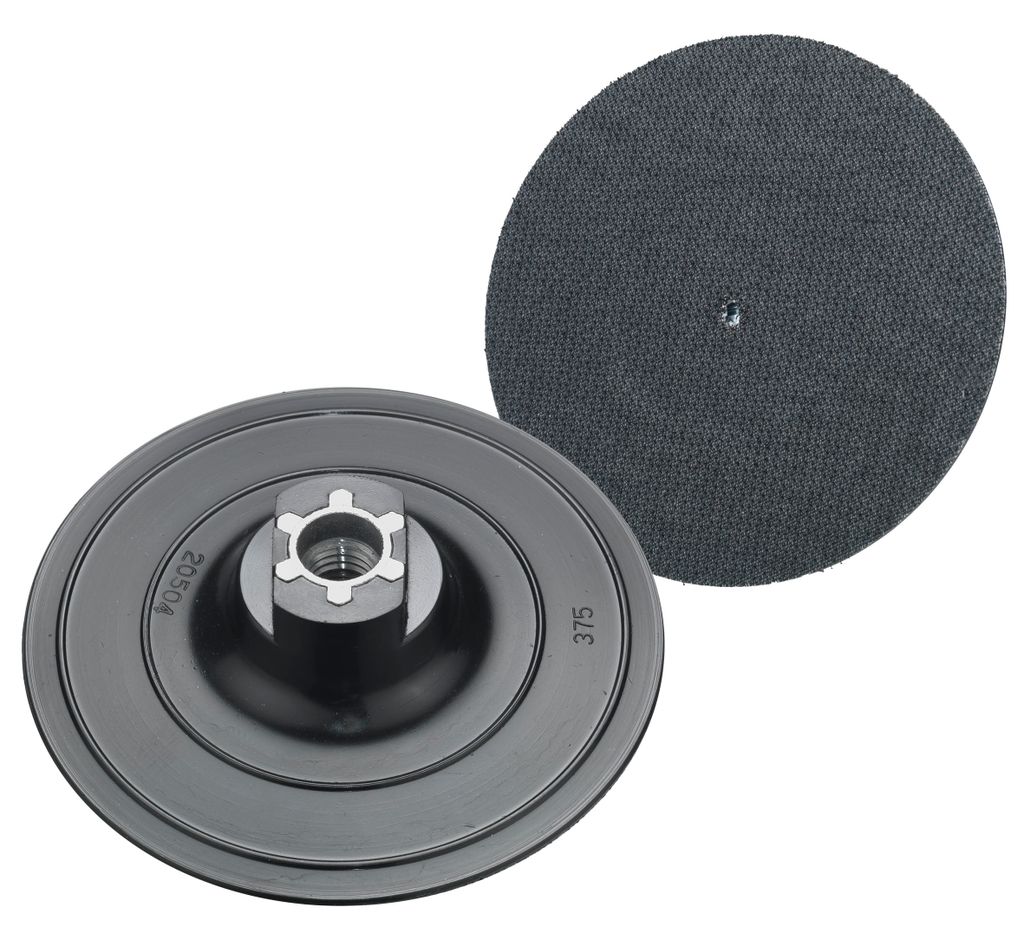 CONNEX Klett-Schleifteller, 125 mm, Gewinde M14, für Winkelschleifer-/polierer, COM191123