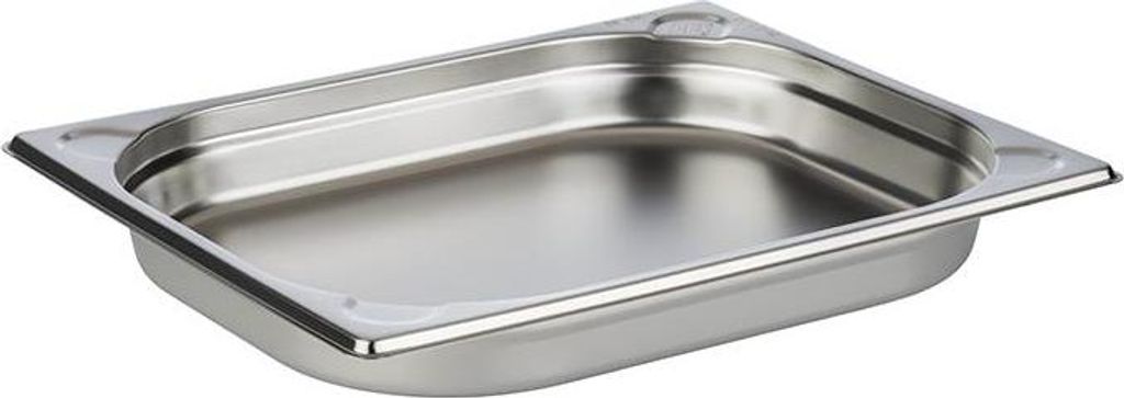 APS 81201 GN 1/2 Behälter, Edelstahl, 32,5 x 26,5 cm, Tiefe Produktbild 