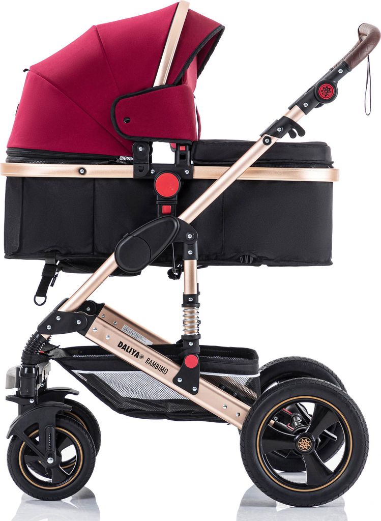 Daliya BAMBIMO 3in1 Kinderwagen mit i-Size Babyschale,