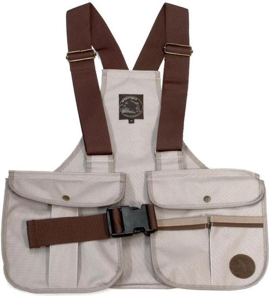 Mystique Dummyweste Trainer Kunstoffverschluss S beige