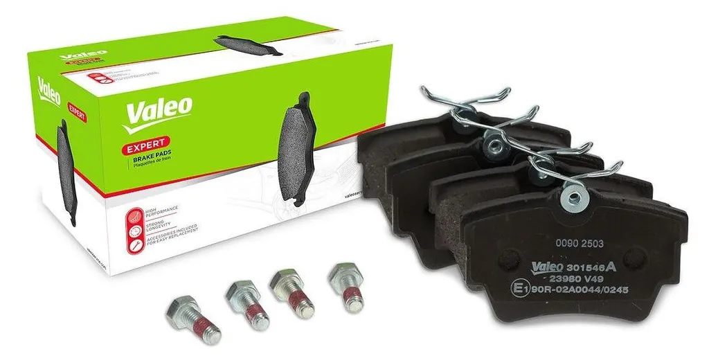 Plaquettes de frein VALEO silencieuses pour OPEL Vivaro A fourgon
