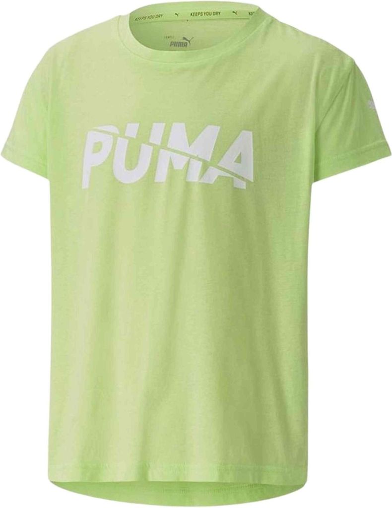PUMA Modern Sports Logo T-Shirt Mädchen sharp green 152