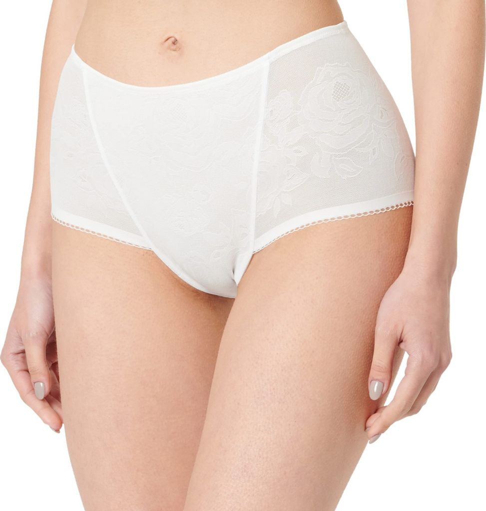 Triumph Wild Rose Sensation Maxi Slip Mittlerer Shaping-Effekt, Flache Nähte, breite Seiten, Atmungsaktiv und elastisch