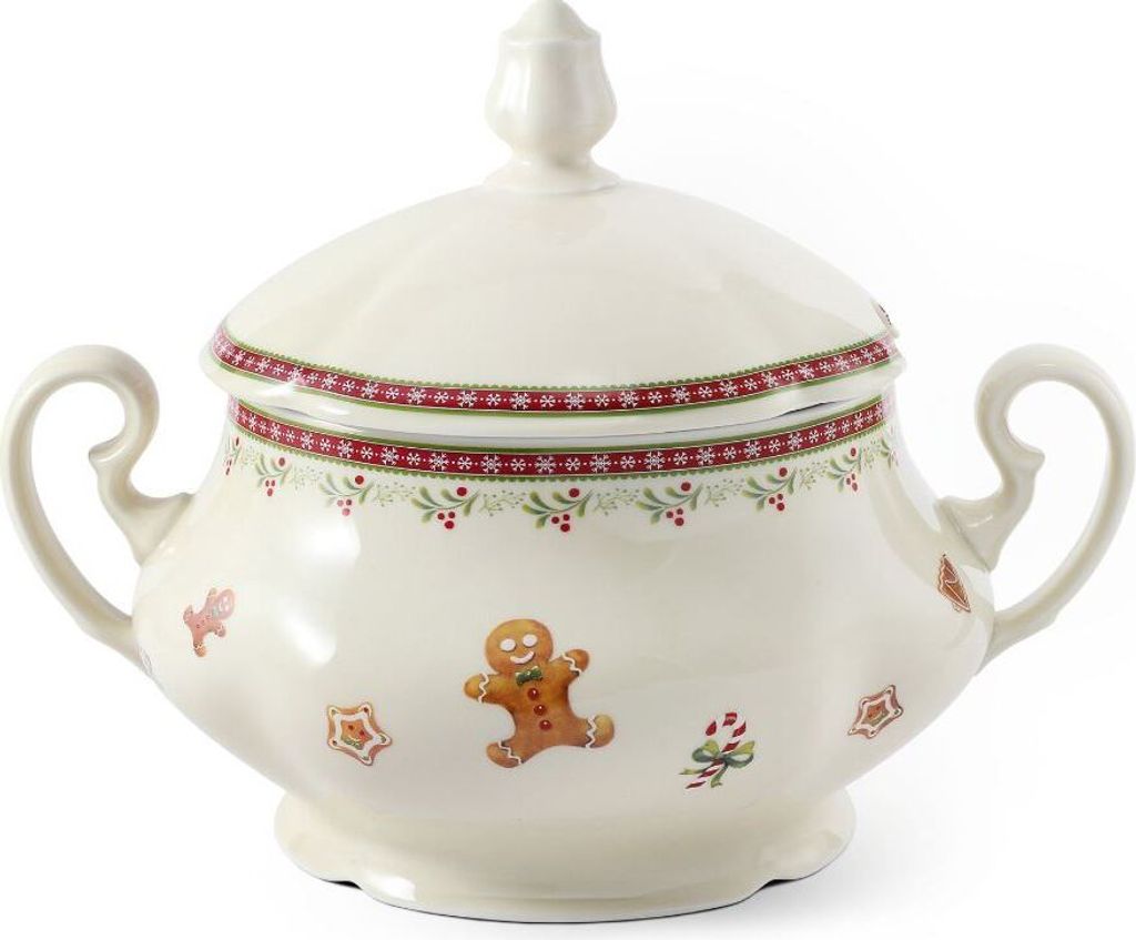 Suppenschüssel, 2,5 l, Lebkuchen, Weihnachtsporzellan, Leander
