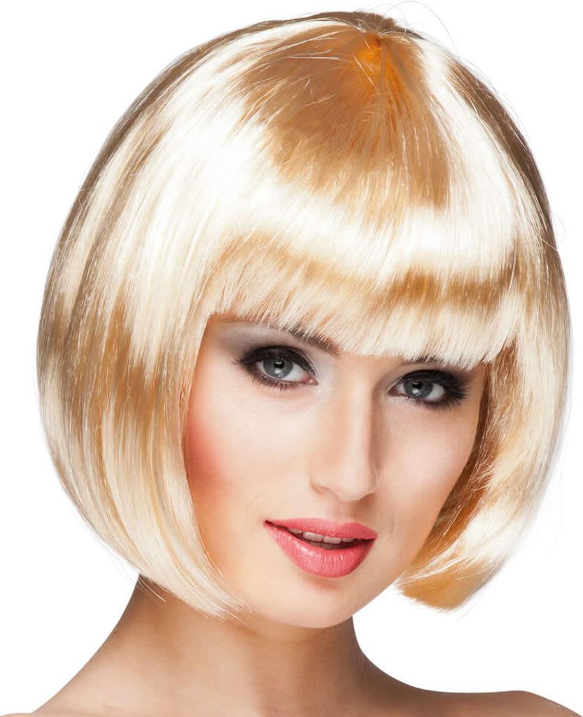 Paruka Cabaret Page krátké blondýnky karnevalové paruky pro Obrázek produktu 