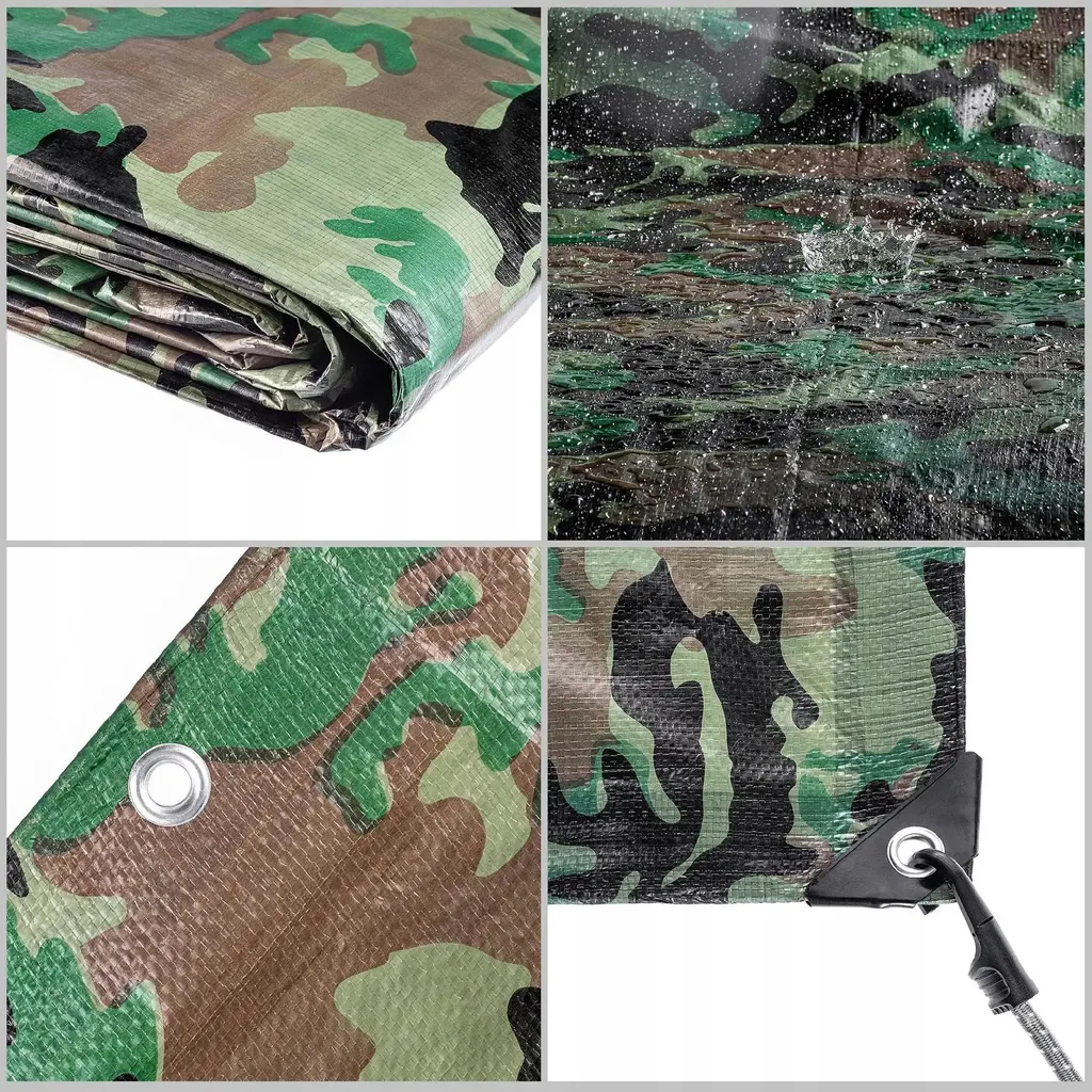 Bâche de couverture multi-usage 3x5m résistante aux intempéries - 5