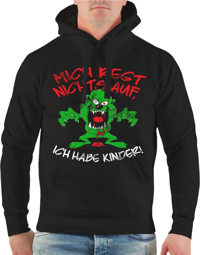 Herren Kapuzenpullover Mich regt nichts auf ICH HABE KINDER