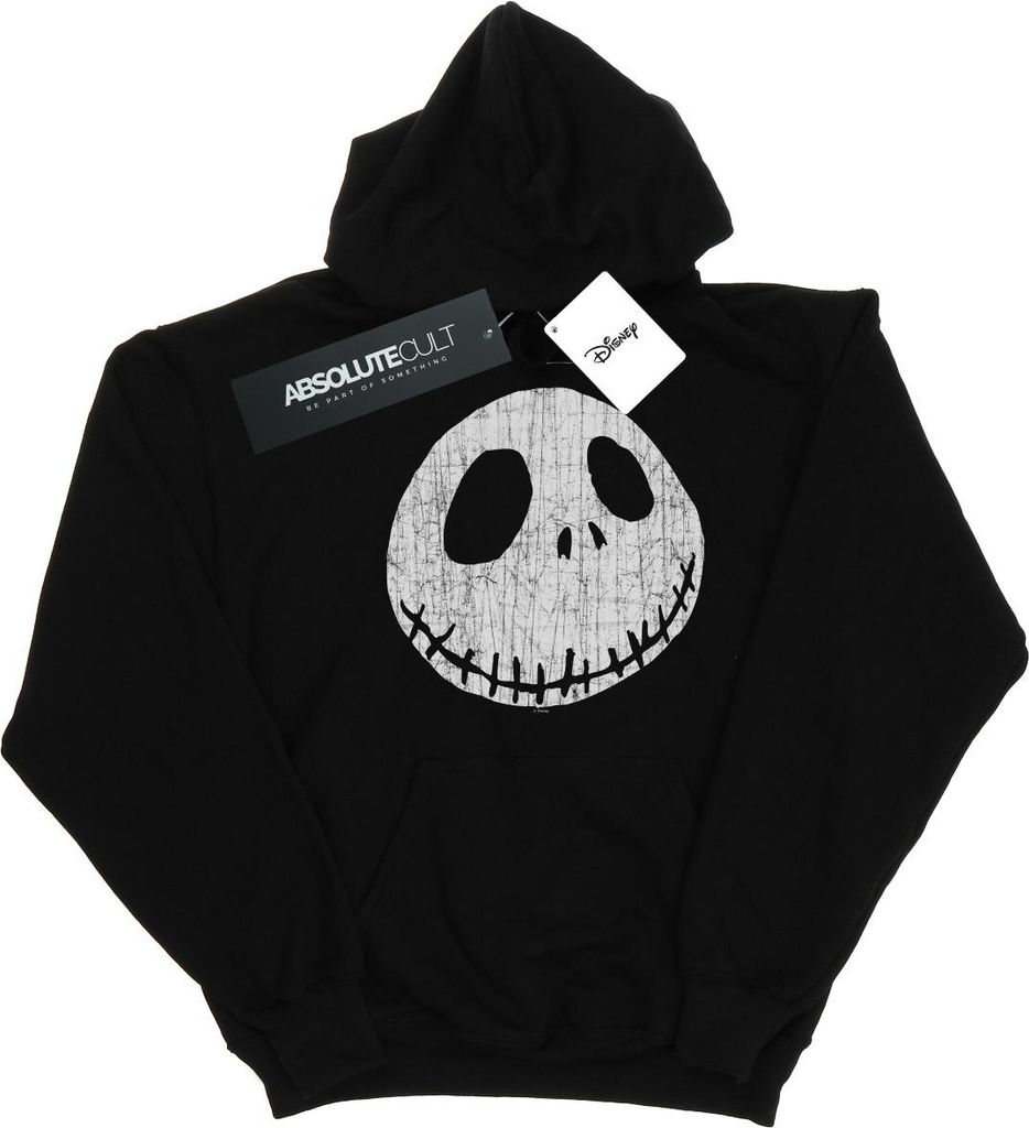 Disney - "Nightmare Before Christmas" Kapuzenpullover für Herren BI2485 (S) (Schwarz)