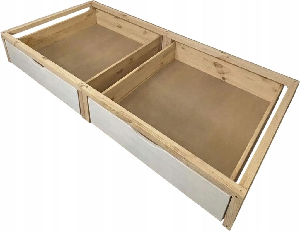 Podest mit 2 Schubladen fr das Bett IKEA KURA, NestUp
