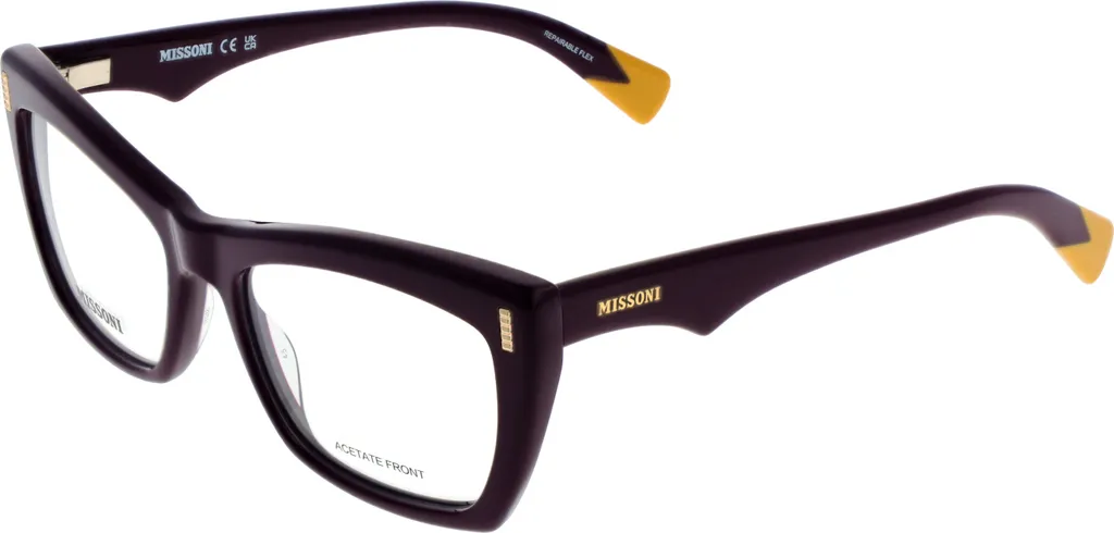 Missoni MIS 0207 530T7 Monture légère avec détails zig-zag iconiques 53mm