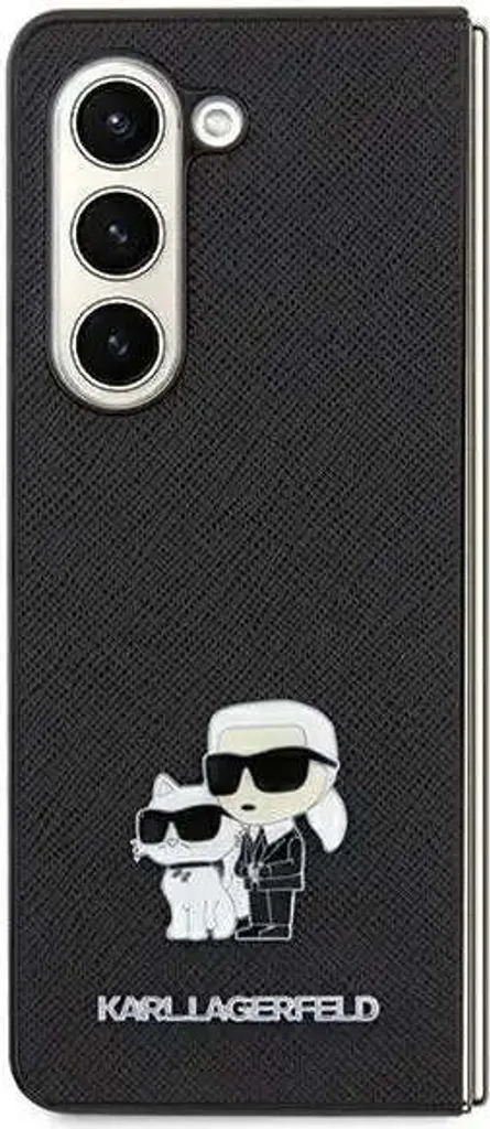 Custodia Samsung A35 Karl Lagerfeld Saffiano Pin - Colore Nero - 1