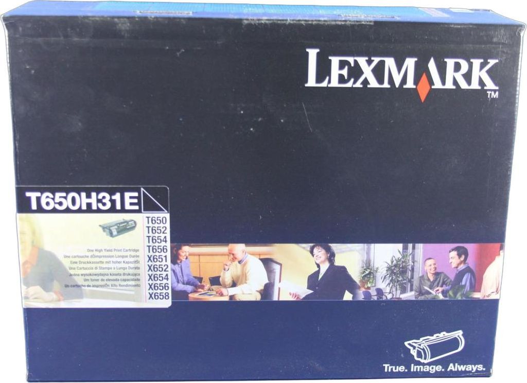 Lexmark Toner T650H31E, Schwarz Produktbild 
