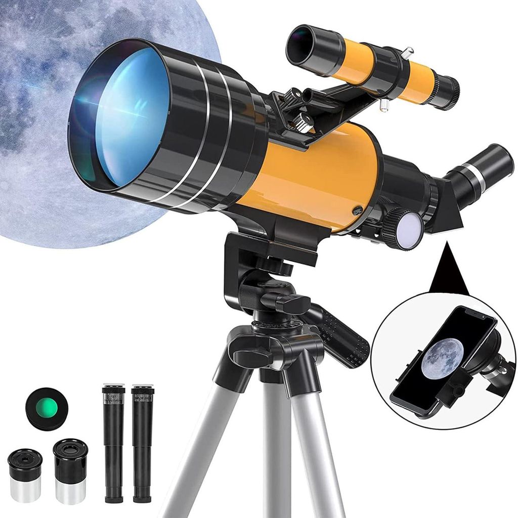 Teleskope Astronomie, 70/300mm Teleskop, Tragbares Produktbild 