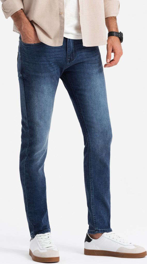 Ombre Clothing Pánské džínové kalhoty Thiaw modrá XXL Obrázek produktu 