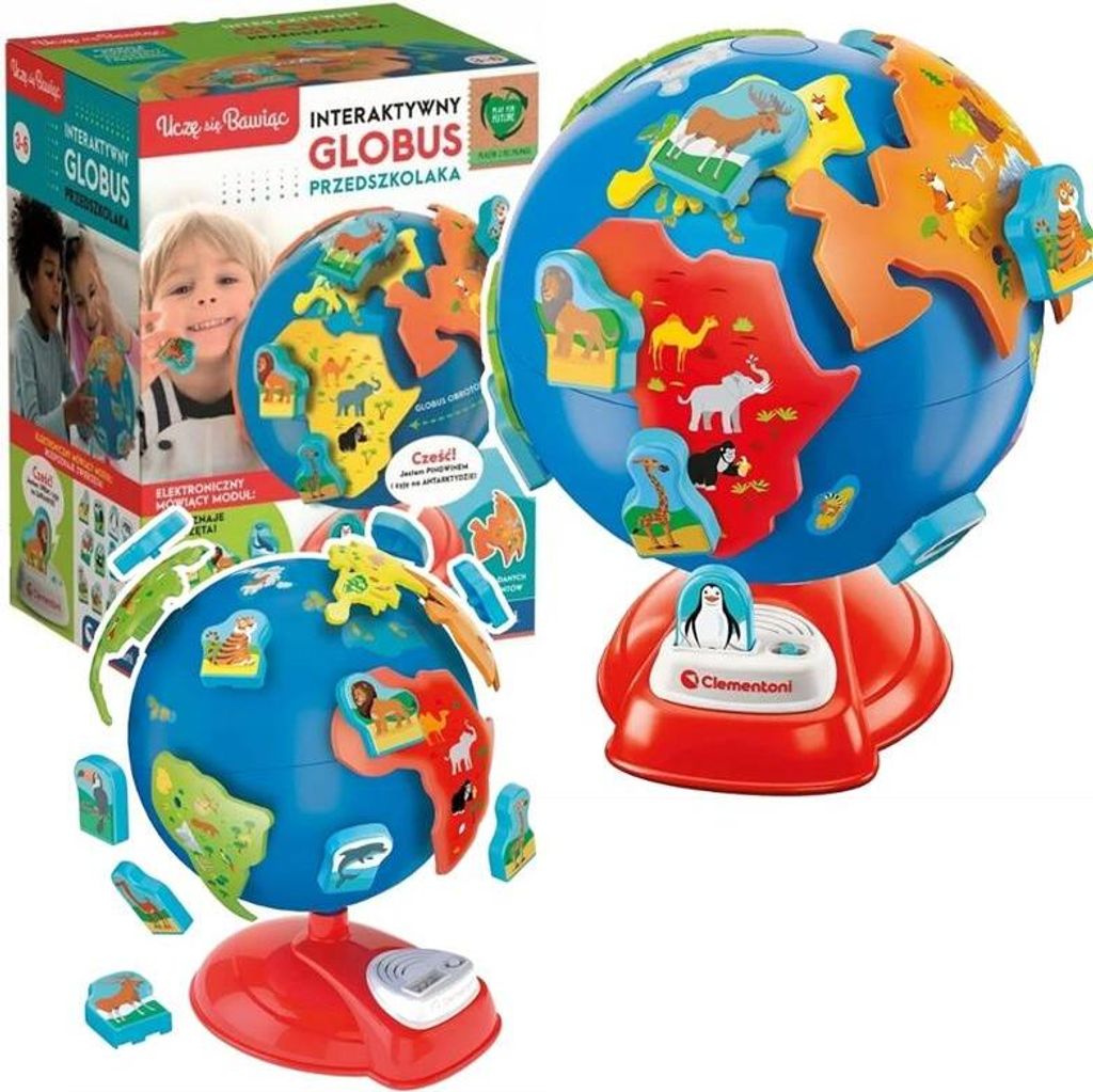 Clementoni Interactive Preschooler's Globe 50757 Obrázok produktu 