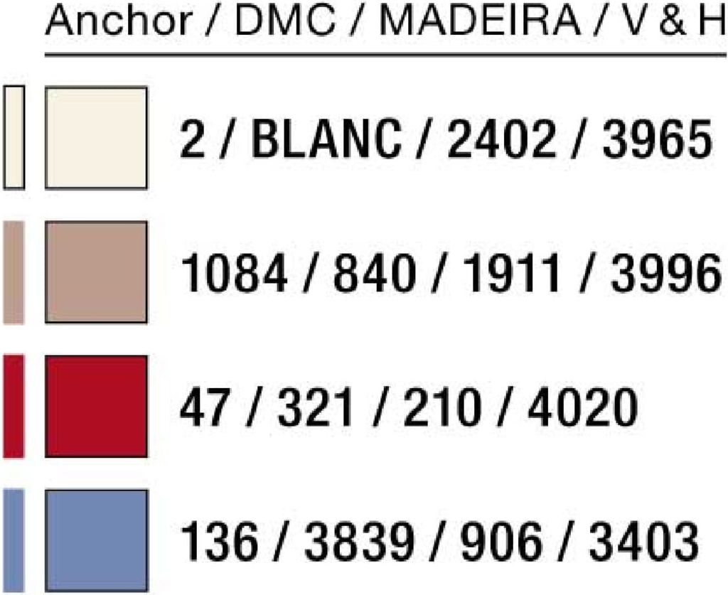 Lindner Kreuzstichmuster 'Silhouetten', 065 Produktbild 