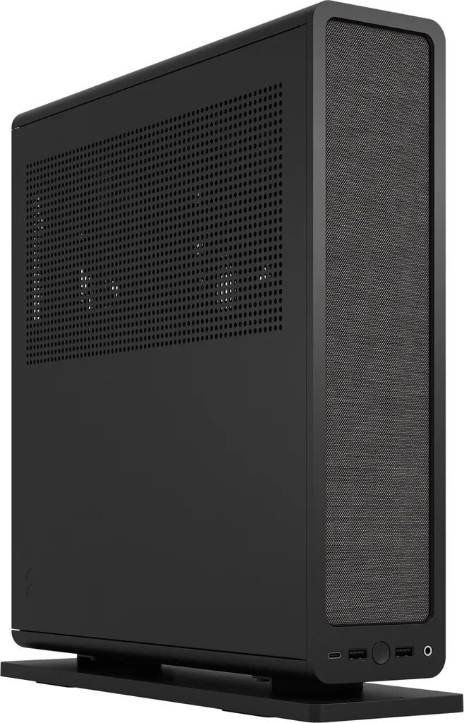 Boîtier PC Salon Fractal Design Ridge Mini-ITX Noir PCIe 4.0 Gaming SFF