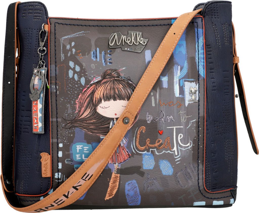 Anekke Contemporary Beuteltasche 37802-213 blau Produktbild 