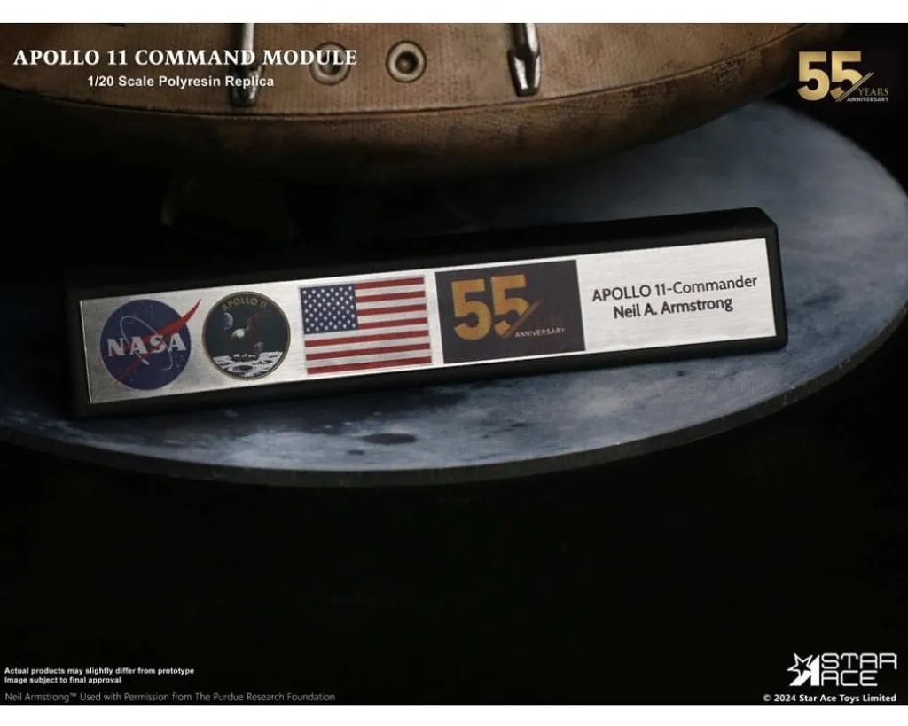 Star Ace Toys Apollo 11 Module de Commande 1/20 Réplique 20 cm - 3