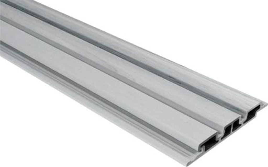Handmuster zu Konsta WPC Fassadenverkleidung Nativo grau 2200 x 178 x 24 mm