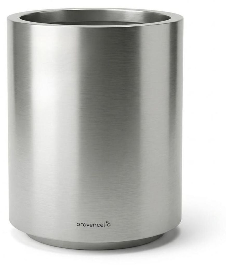 Doniczka ze stali nierdzewnej Provencelia METROPOLE Stal Zdjęcie produktu 