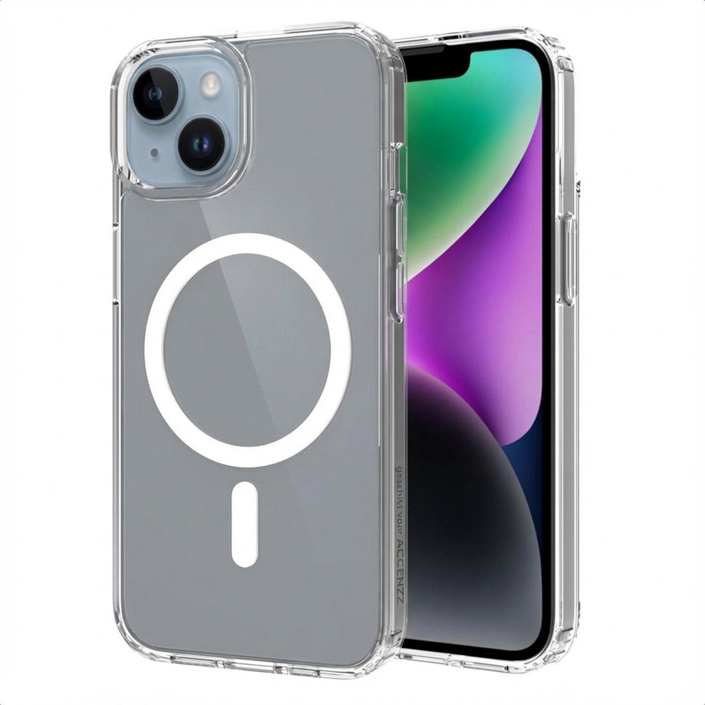 Accezz Xtreme Impact Backcover mit MagSafe iPhone 13 - Transparent