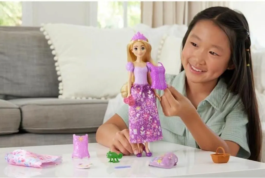 Coffret Jouet Raiponce Disney Princess avec Accessoires de Dessin