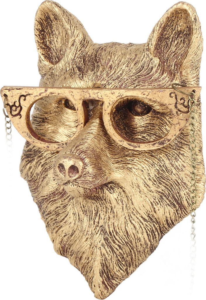 Home Decor Waterproof Bronzed Resin Animal Hanging Sculpture Sonnenschutz Tierkopf Wand hängende Ornamente