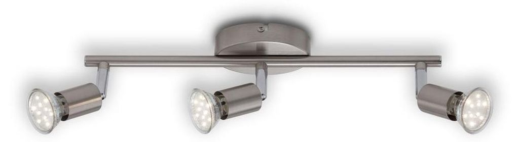 LED Deckenleuchte Spotleuchte 3xGU10 3000K schwenkbar 12W Produktbild 