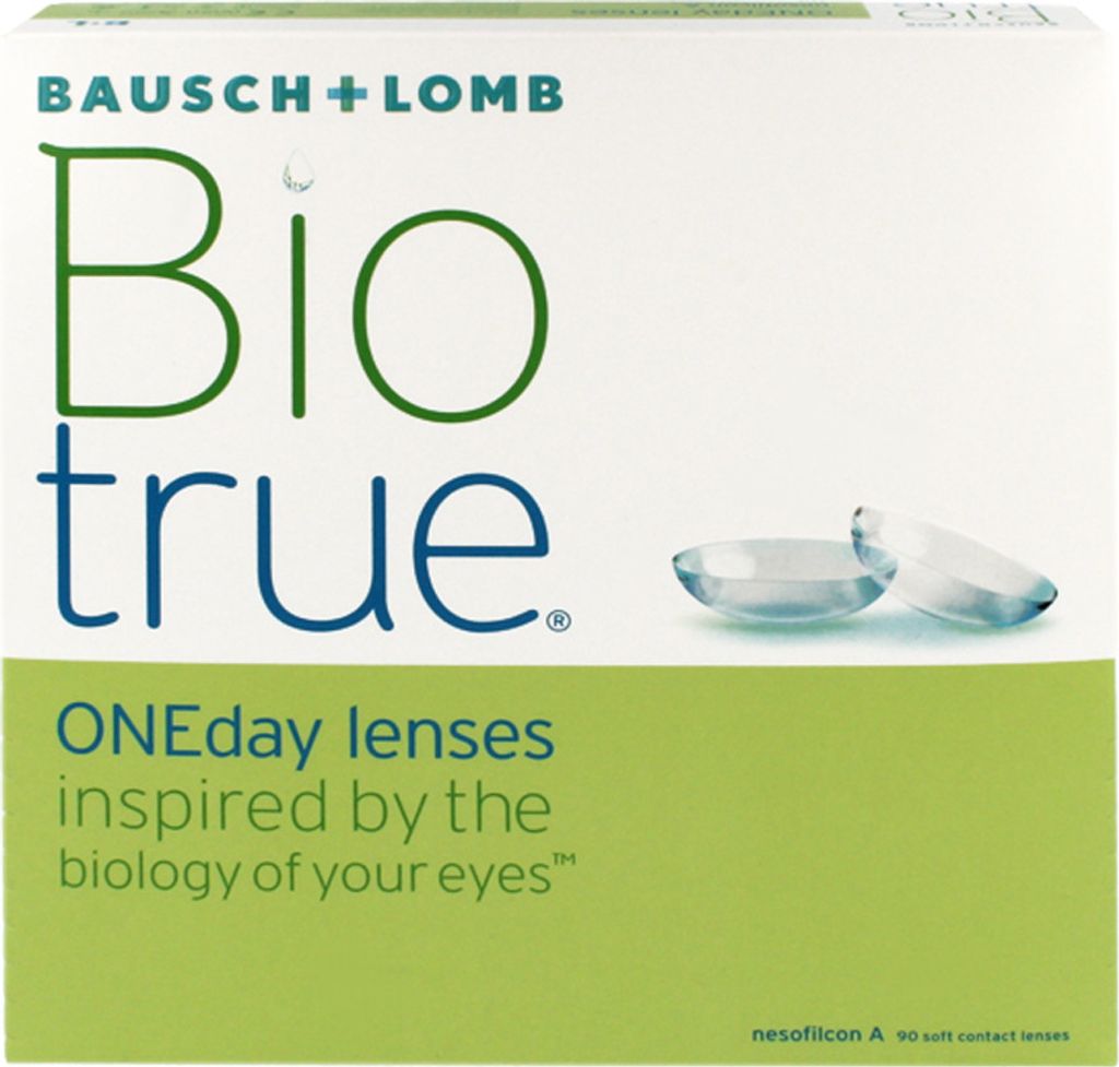 Biotrue ONEday - 90 daily lenses - Sph: -8.0, BC: 8.6, D: 14.2