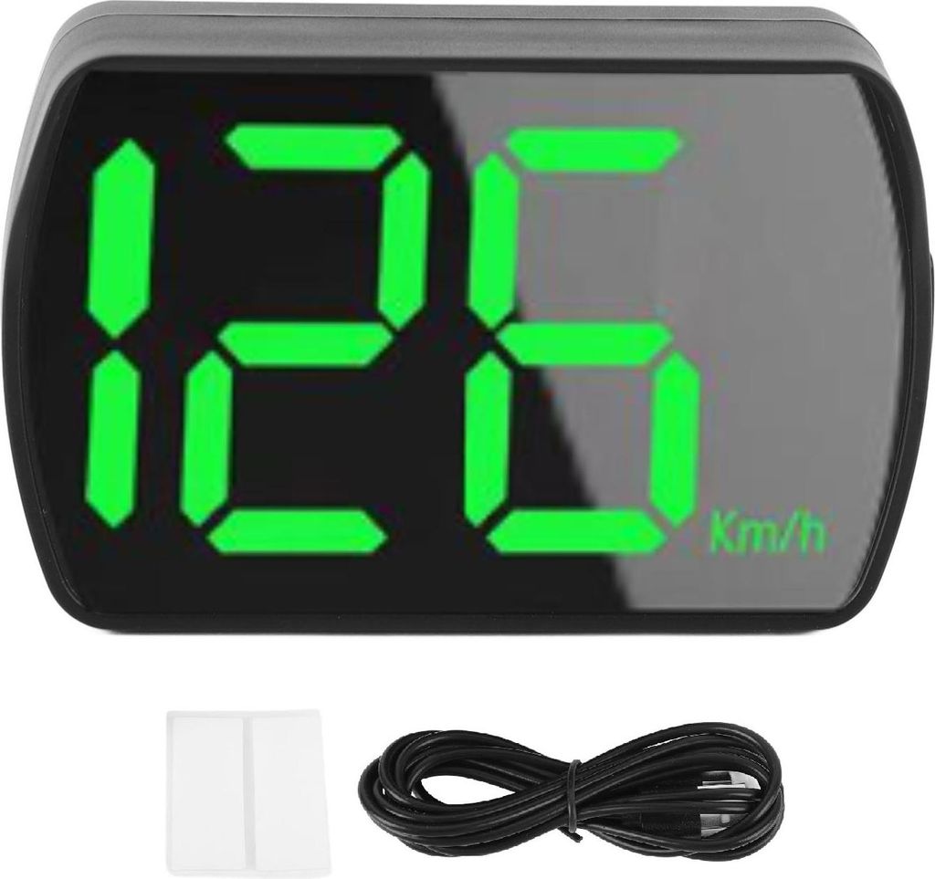 Auto-HUD-Tachometer, USB-Plug-and-Play, KM MPH, digitale Produktbild 