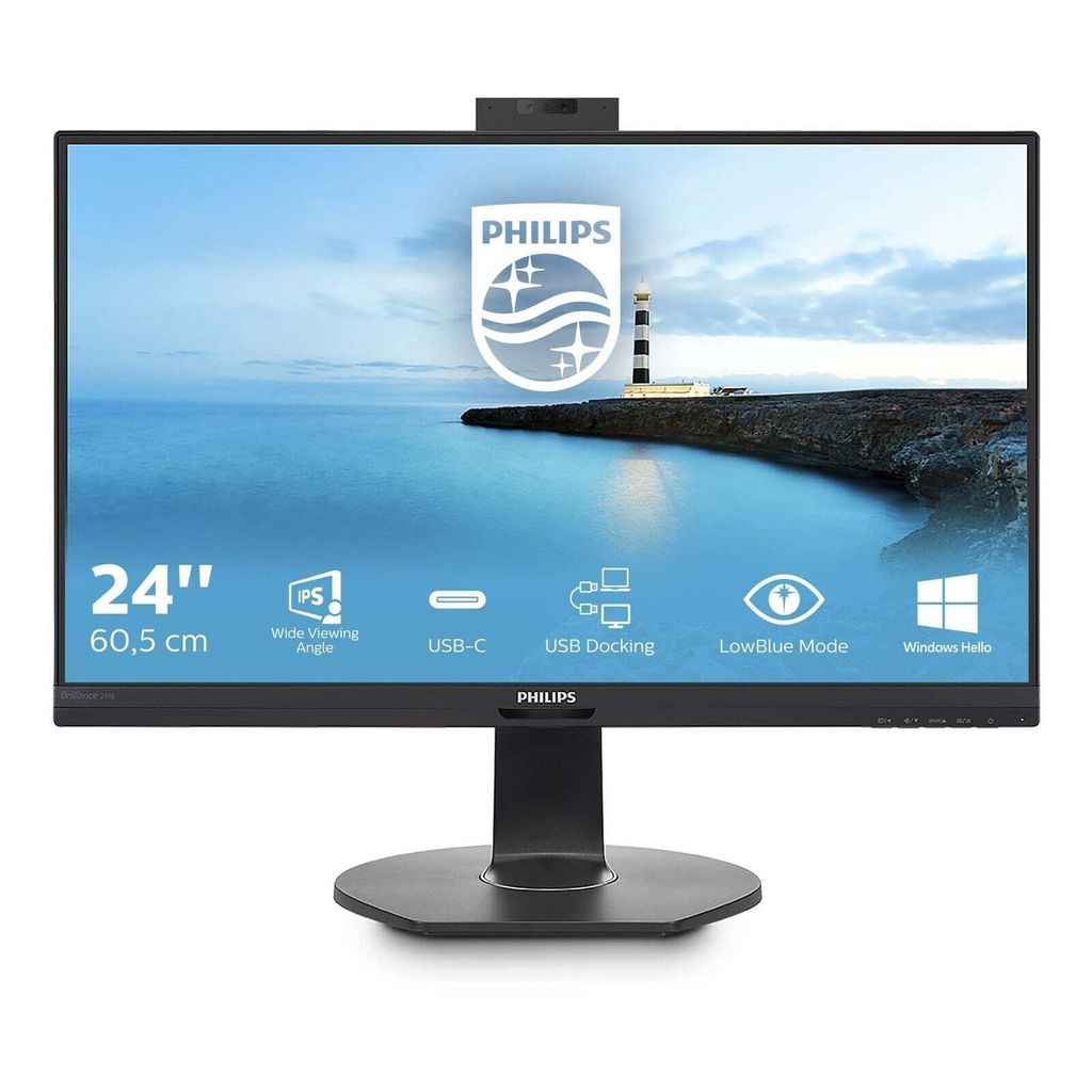 Philips B Line 241B7QUBHEB/00, 60,5 cm (23.8"), 1920 x 1080 Pixel, Full HD, LED, 5 ms, Schwarz