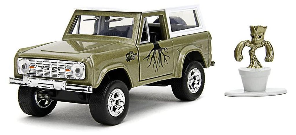 Jada, Marvel Groot 1973 Ford Bronco 1:32 Immagine del prodotto 