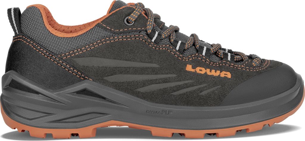 Lowa Kinder Hikingschuhe DELAGO GTX LO JUNIOR Anthrazit Orange