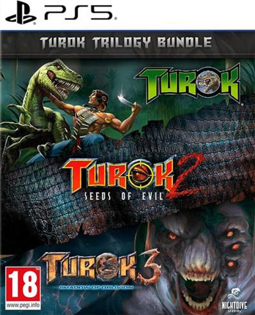 Turok Trilogy Bundle [Remastered uncut Edition] (PS5) Produktbild 