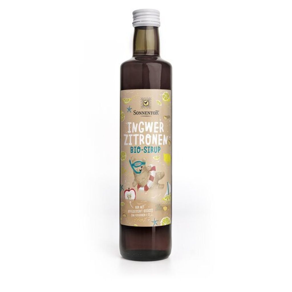 Sonnentor Bio Ingwer-Zitrone-Sirup 6x500ml
