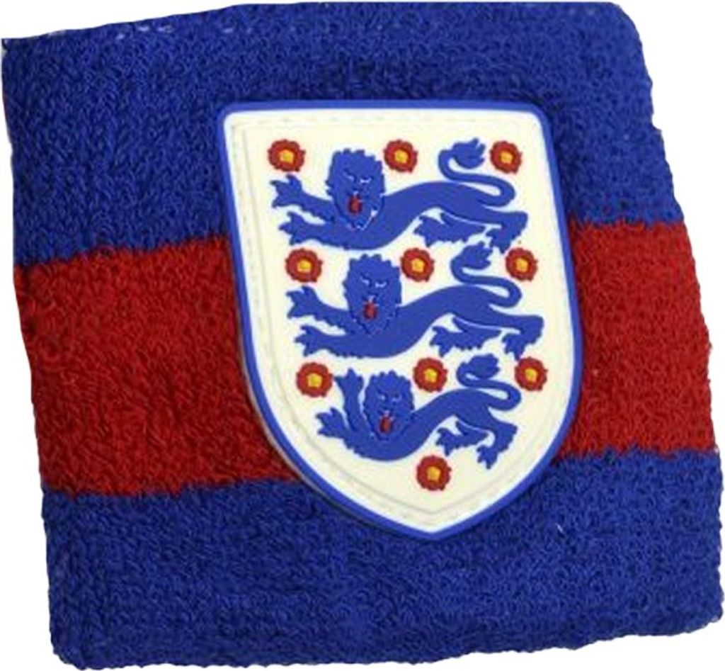 England FA - Armband, Baumwolle BS6045 (Einheitsgröße) (Rot/Blau)