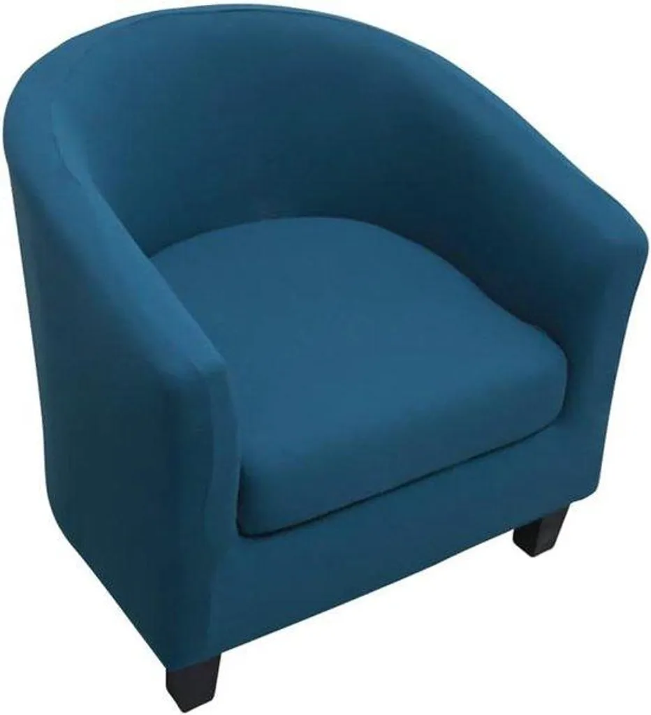 Lot de 2 Housses de Fauteuil de Jardin Lavables et Imperméables - Gris